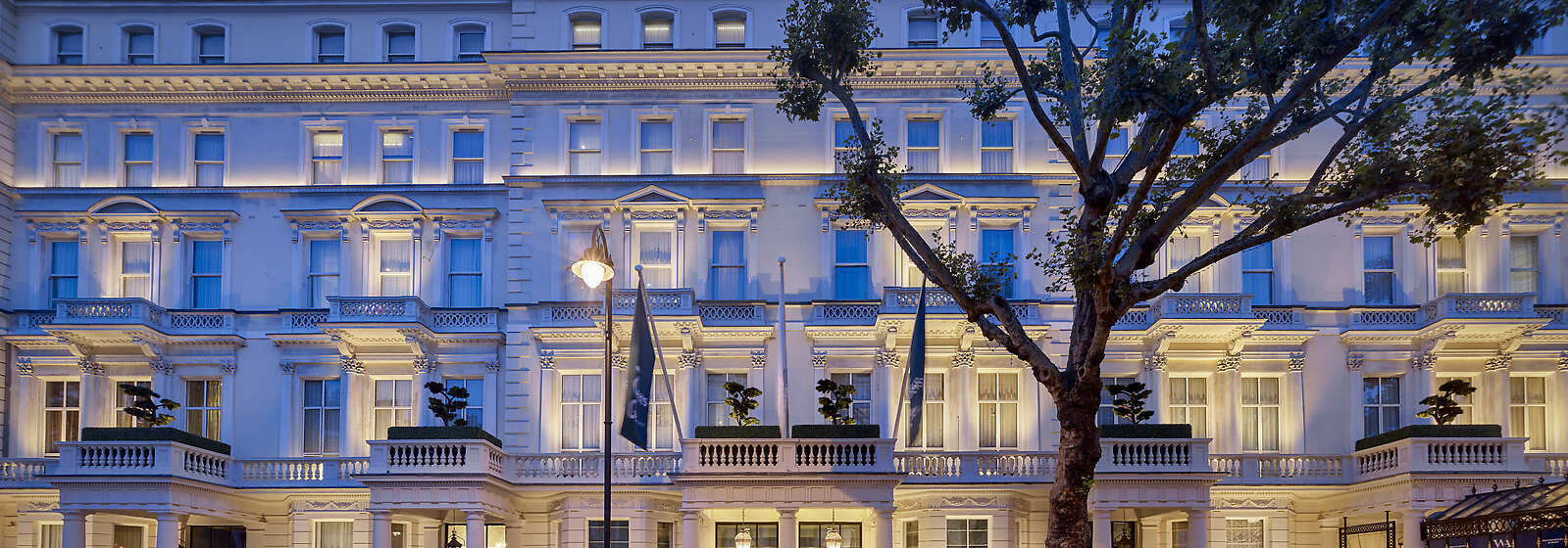 100 Queen’s Gate Exterior at Night