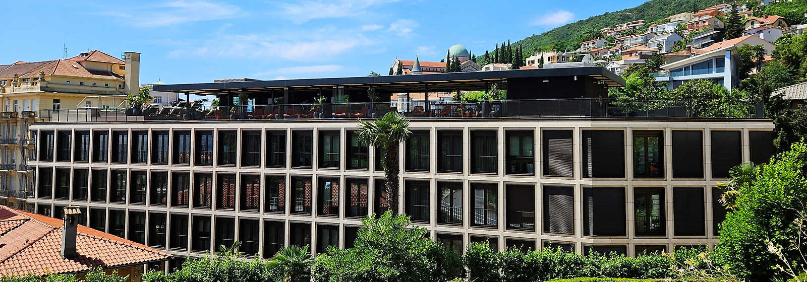 Hotel building exterior