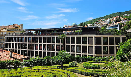 Hotel building exterior