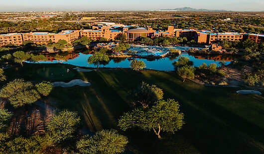 Aerial View of Resort