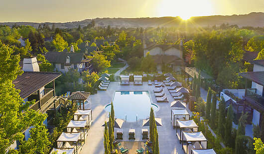 Aerial View of The Lodge at Sonoma Resort, Autograph Collection 