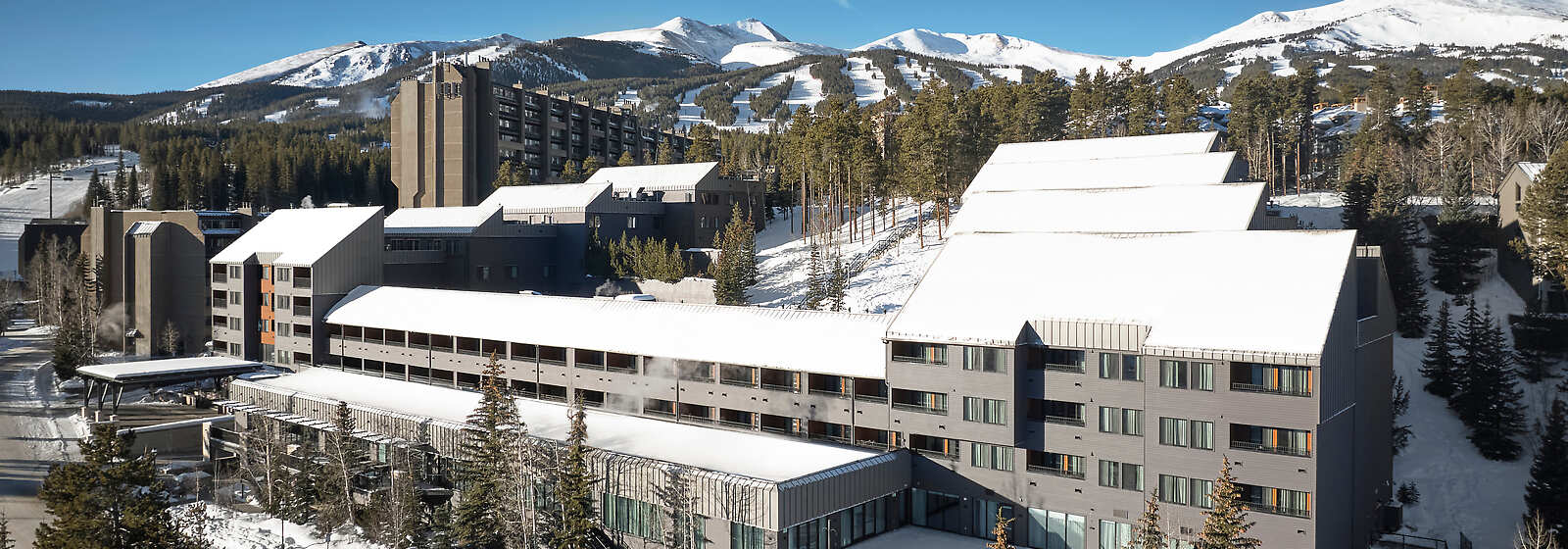 Aerial View of Hotel Alpenrock