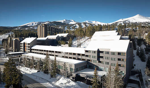 Aerial View of Hotel Alpenrock