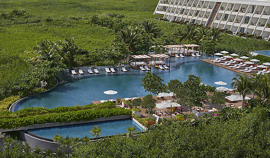 Aerial View of Resort