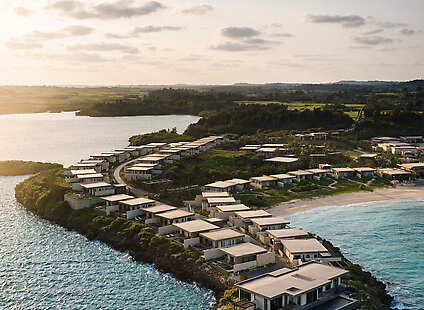 Aerial View of Rosewood Miyakojima