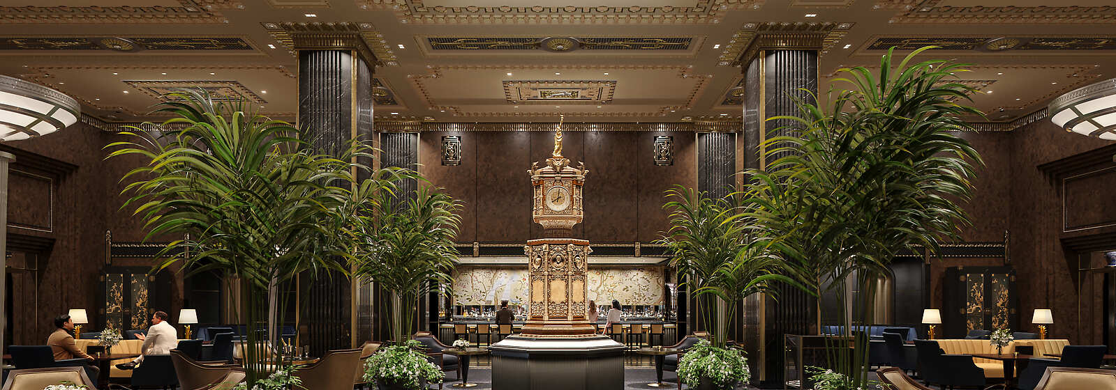 Peacock Alley Lounge Area