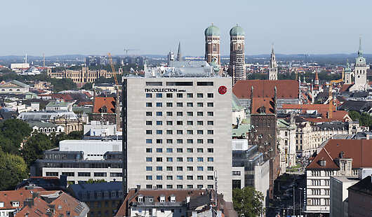 Aerial View of NH Collection München Bavaria