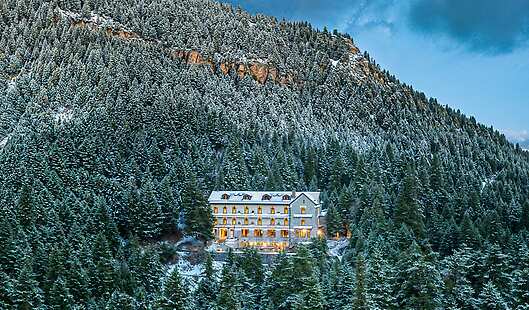 Manna Winter Aerial View 