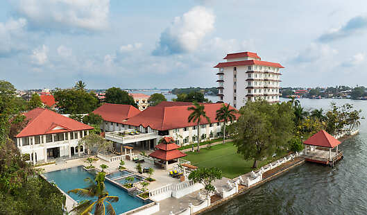 Taj Malabar Resort & Spa Aerial View 