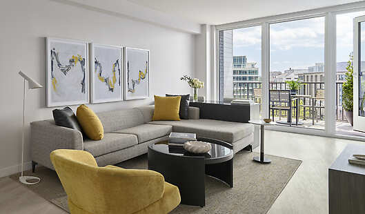 Premium One Bedroom Suite Living Area