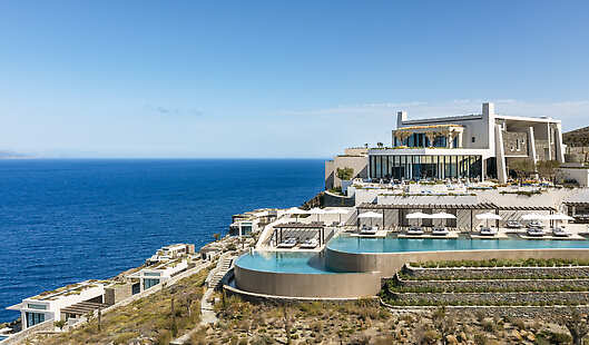 Aerial View of One&Only Kea Island