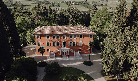 Relais Roncolo 1888 Exterior Aerial View