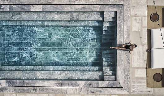 Aerial View of Swimming Pool