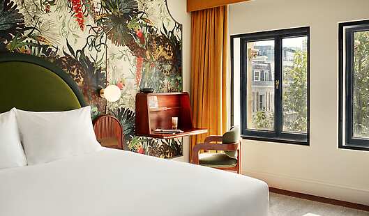 General Admission Queen City View Guestroom