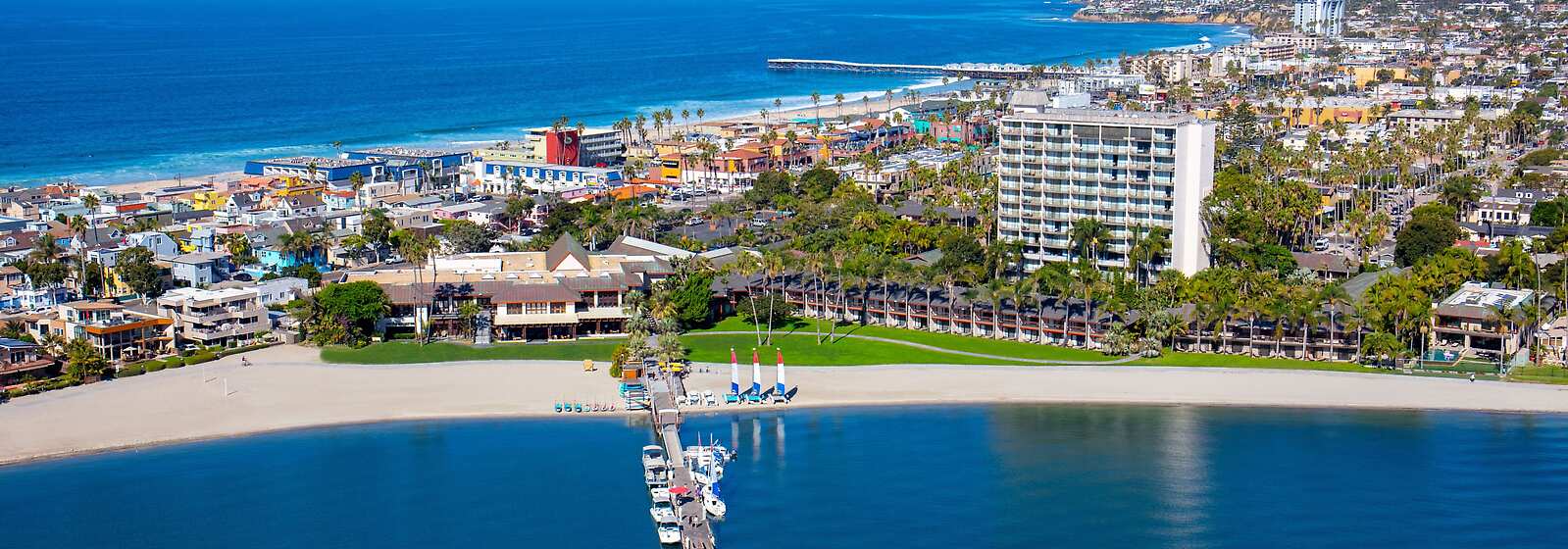 Aerial View of Catamaran Resort Hotel and Spa