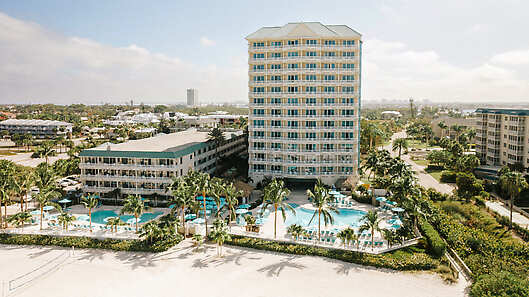 Aerial View of Lido Beach Resort