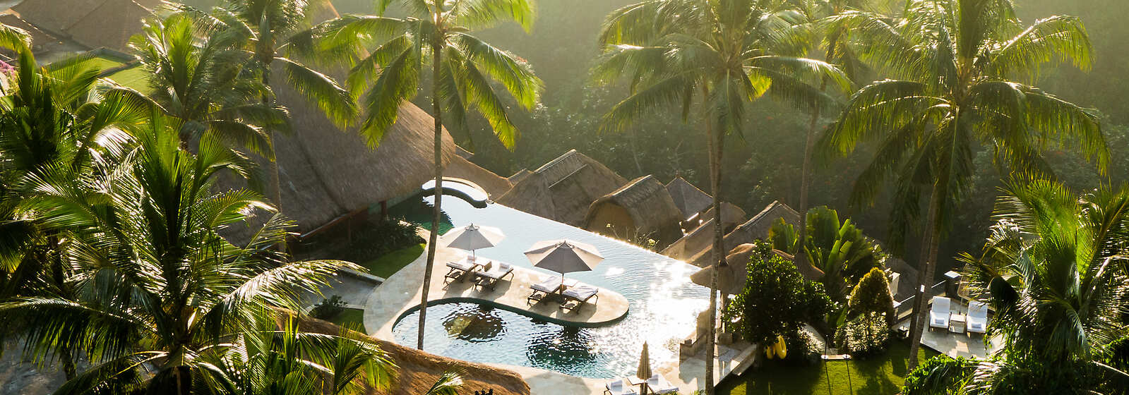 Aerial View of Viceroy Bali Infinity Pool