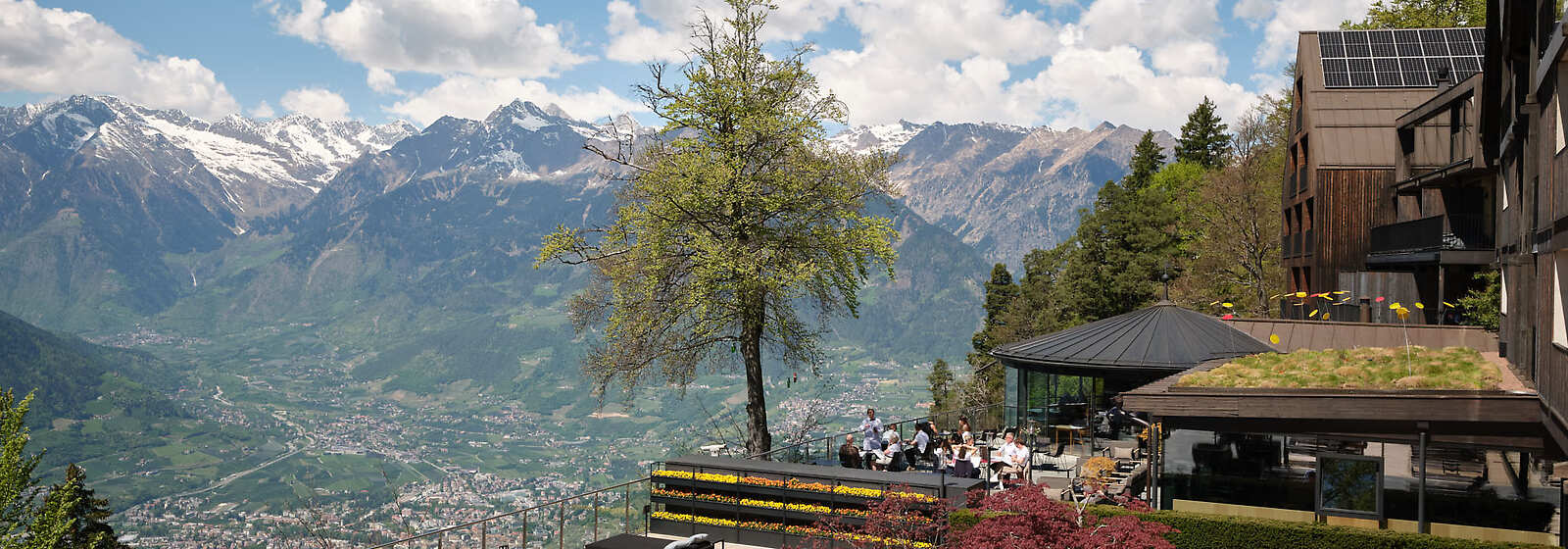 Aerial View of Hotel Miramonti 