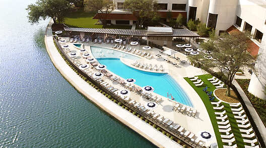 Aerial View of Omni Las Colinas Hotel