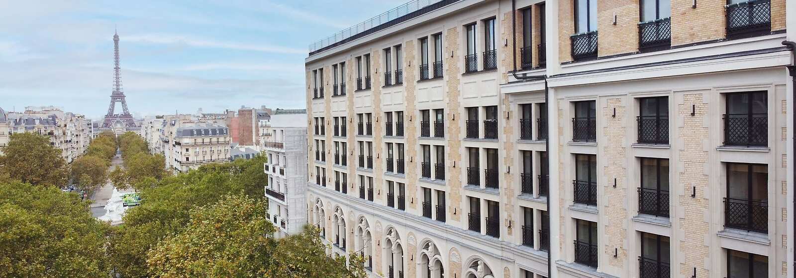 Aerial View of SAX Paris, LXR Hotels & Resorts