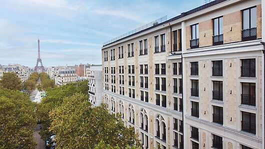 Aerial View of SAX Paris, LXR Hotels & Resorts