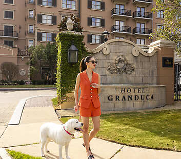 Exterior of Hotel Granduca
