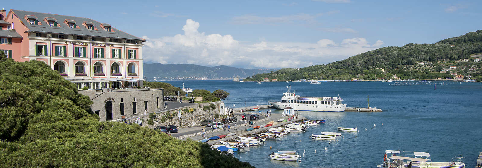Aerial View of Grand Hotel Portovenere