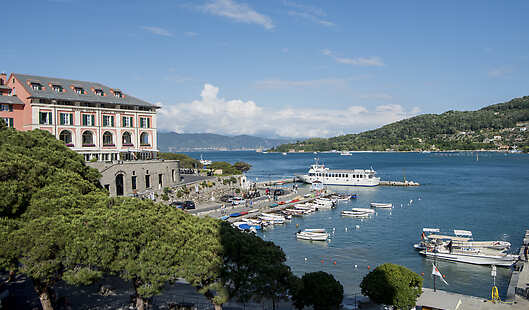 Aerial View of Grand Hotel Portovenere