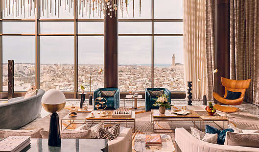 The Royal Suite Living Area