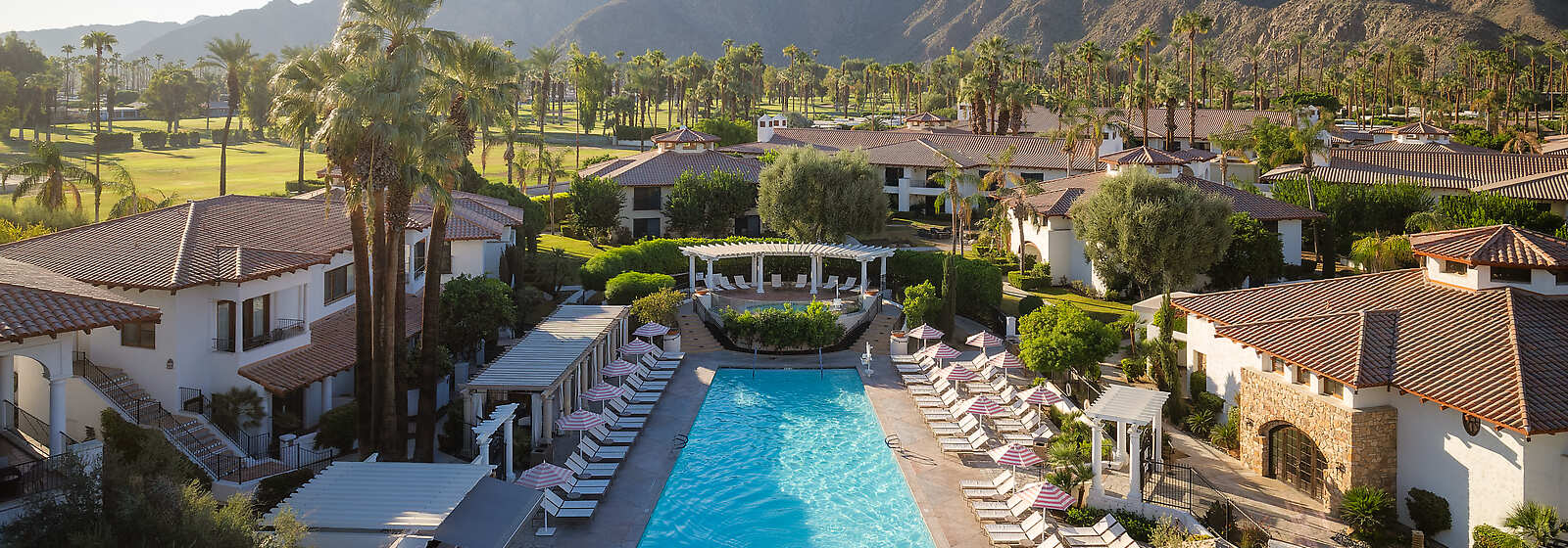 Aerial View of Swimming Pool