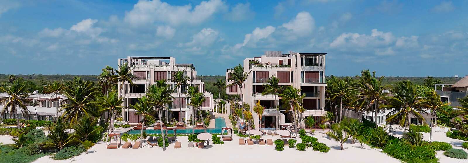 Aerial View of Bespoke Tulum
