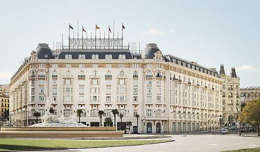 Exterior views of The Palace Hotel, a Luxury Collection Hotel, Madrid.