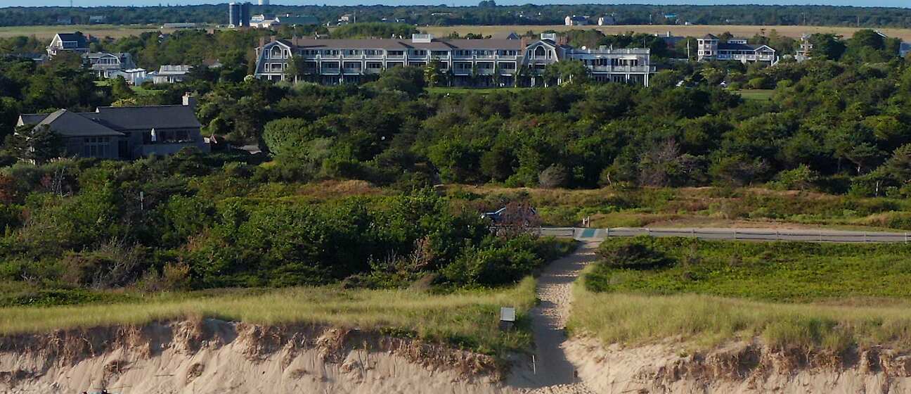 Aerial View of The Winnetu Oceanside Resort