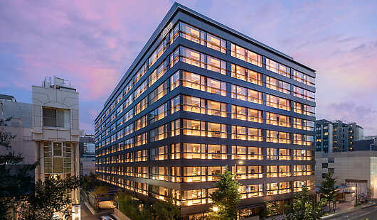 Aerial View of Hilton Kyoto