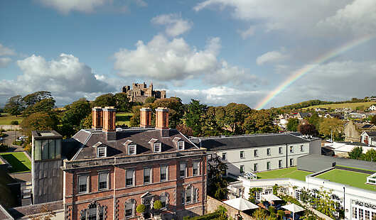 Aerial View of Cashel Palace Hotel