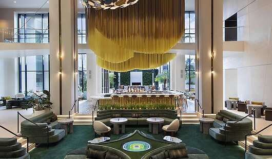 Living Room Lobby Lounge and Bar