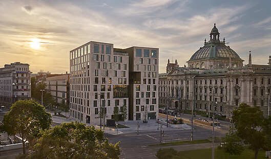 Aerial View of Koenigshof, a Luxury Collection Hotel, Munich