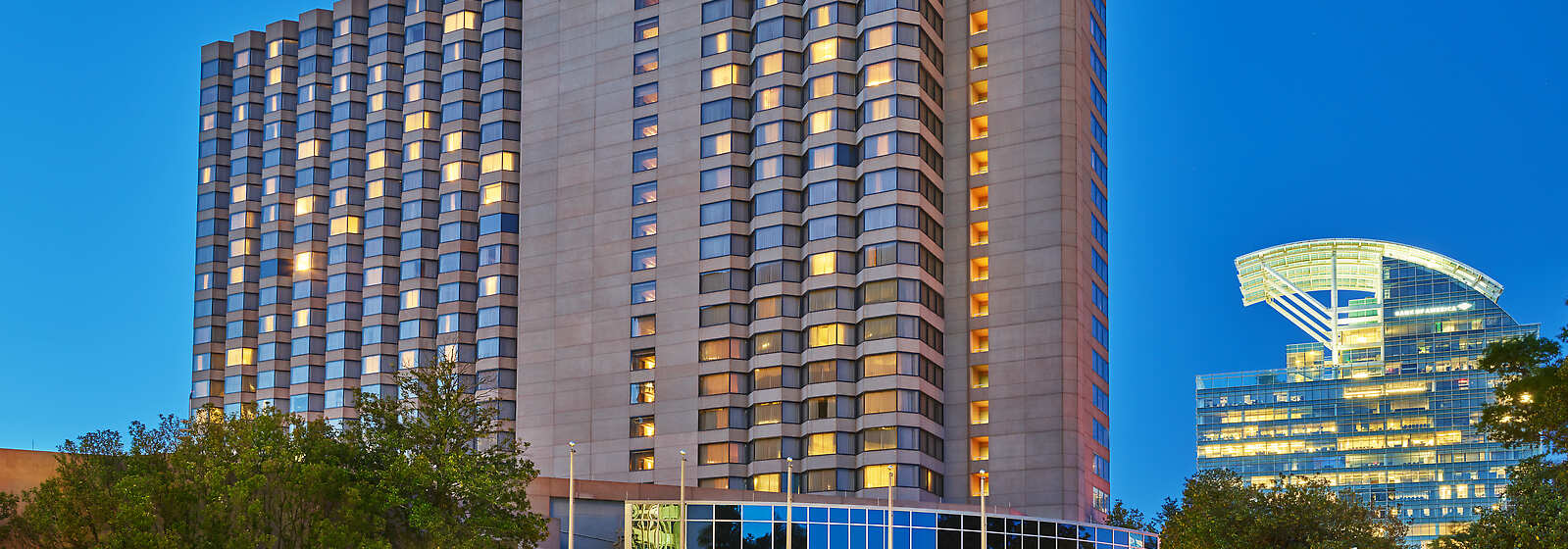 Exterior of The Whitley Hotel