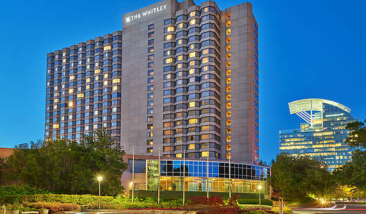 Exterior of The Whitley Hotel