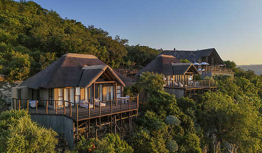 Aerial View of Luxury Suite
