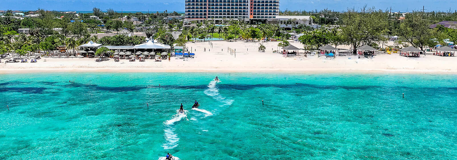 Aerial View of Hotel Indigo Grand Cayman