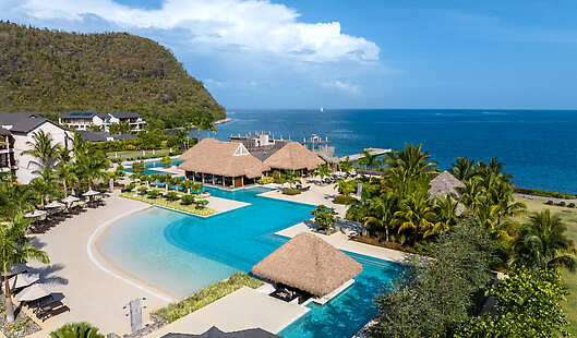 Aerial View of Main Swimming Pool