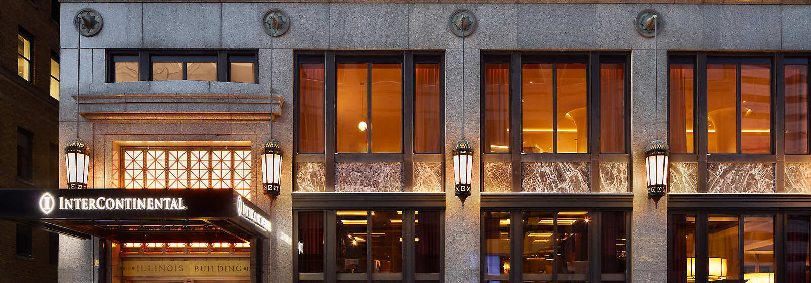 InterContinental Indianapolis Main Entrance