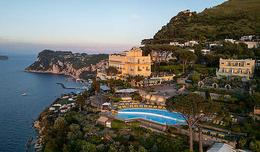 Aerial View of Hotel Caesar Augustus