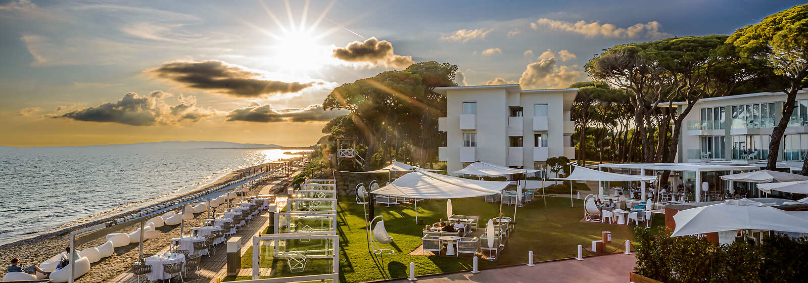 Beachfront View of The Sense Experience Resort