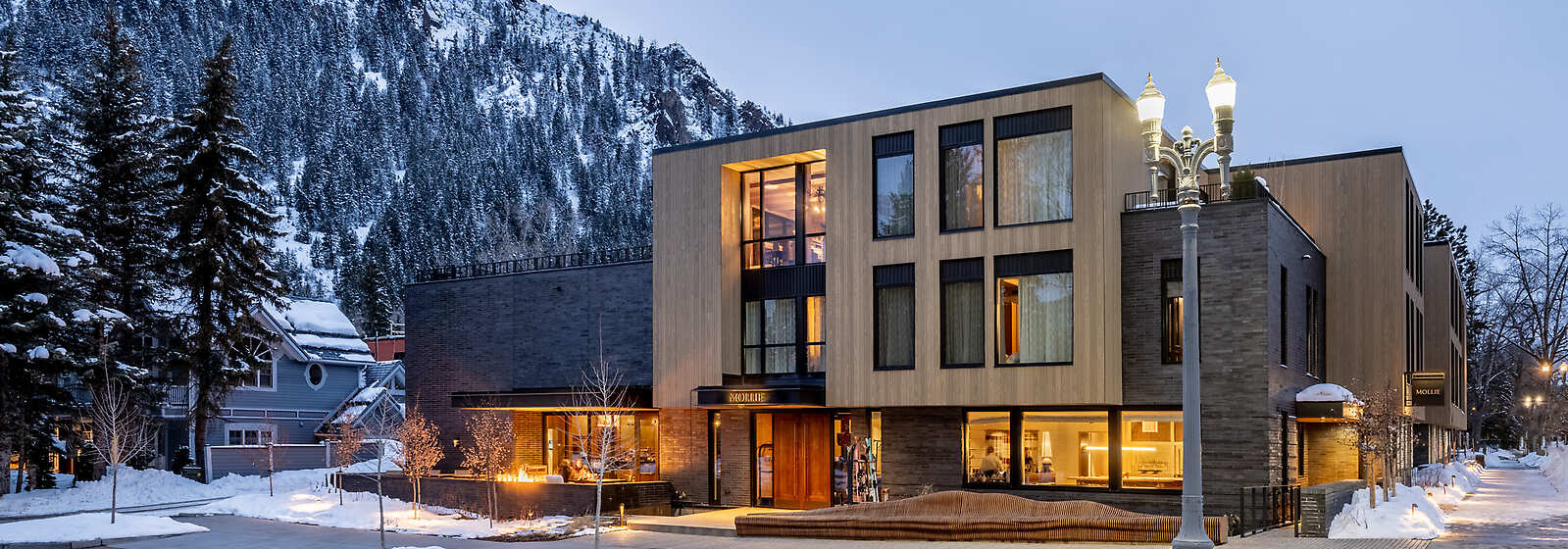 MOLLIE Aspen Exterior in Winter