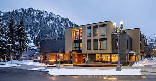 MOLLIE Aspen Exterior in Winter