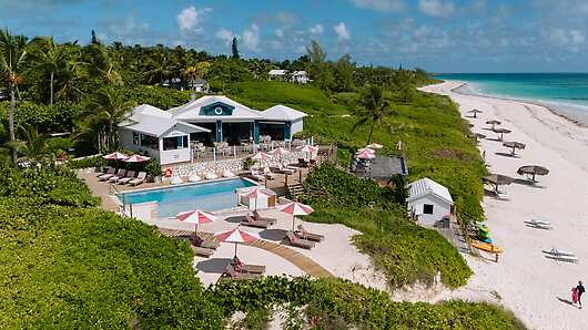 Aerial View of Pink Sands Resort