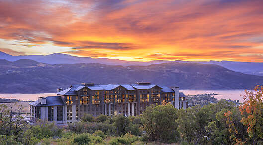 Aerial View of Grand Hyatt Deer Valley
