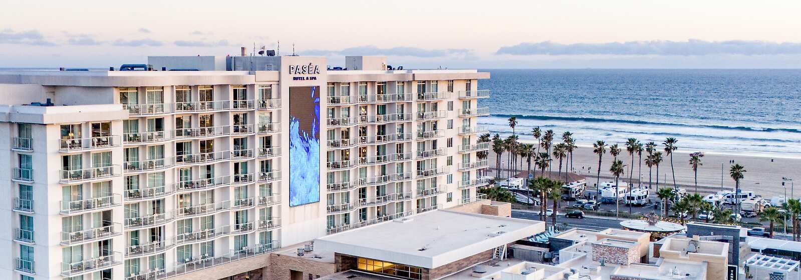 Aerial View of Pasea Hotel & Spa